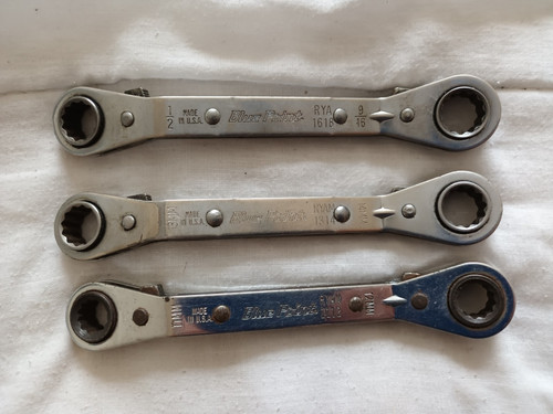 Blue point cranked ratchet - blue,