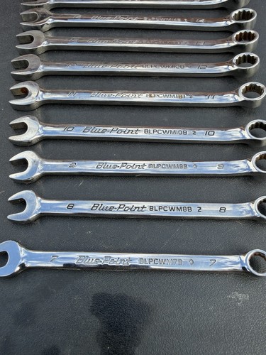 Blue point spanners set - blue, full