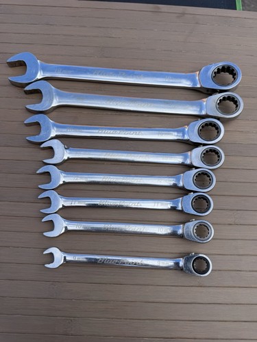Blue point ratchet spanners - blue, 8